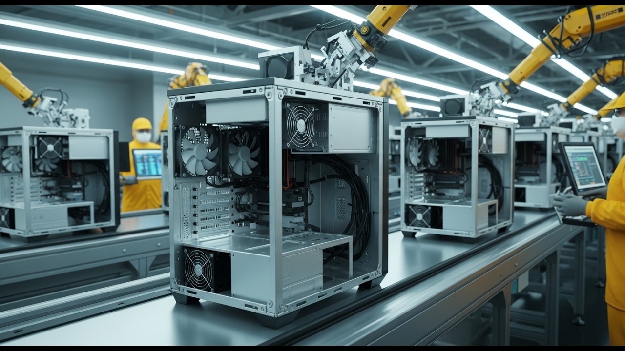 Inside China's Gaming PC Factory – Full Process How Luxury $5000 Rigs Are Made