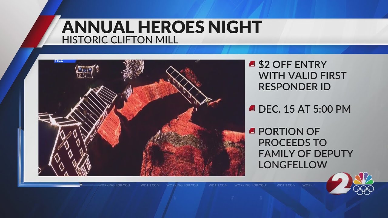 Historic Clifton Mill annual Heroes Night