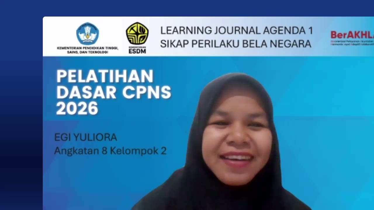 Learning Journal Agenda 1 Egi Yuliora