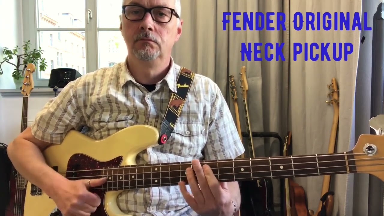 Fender Original vs Fralin Split Jazz Pickups