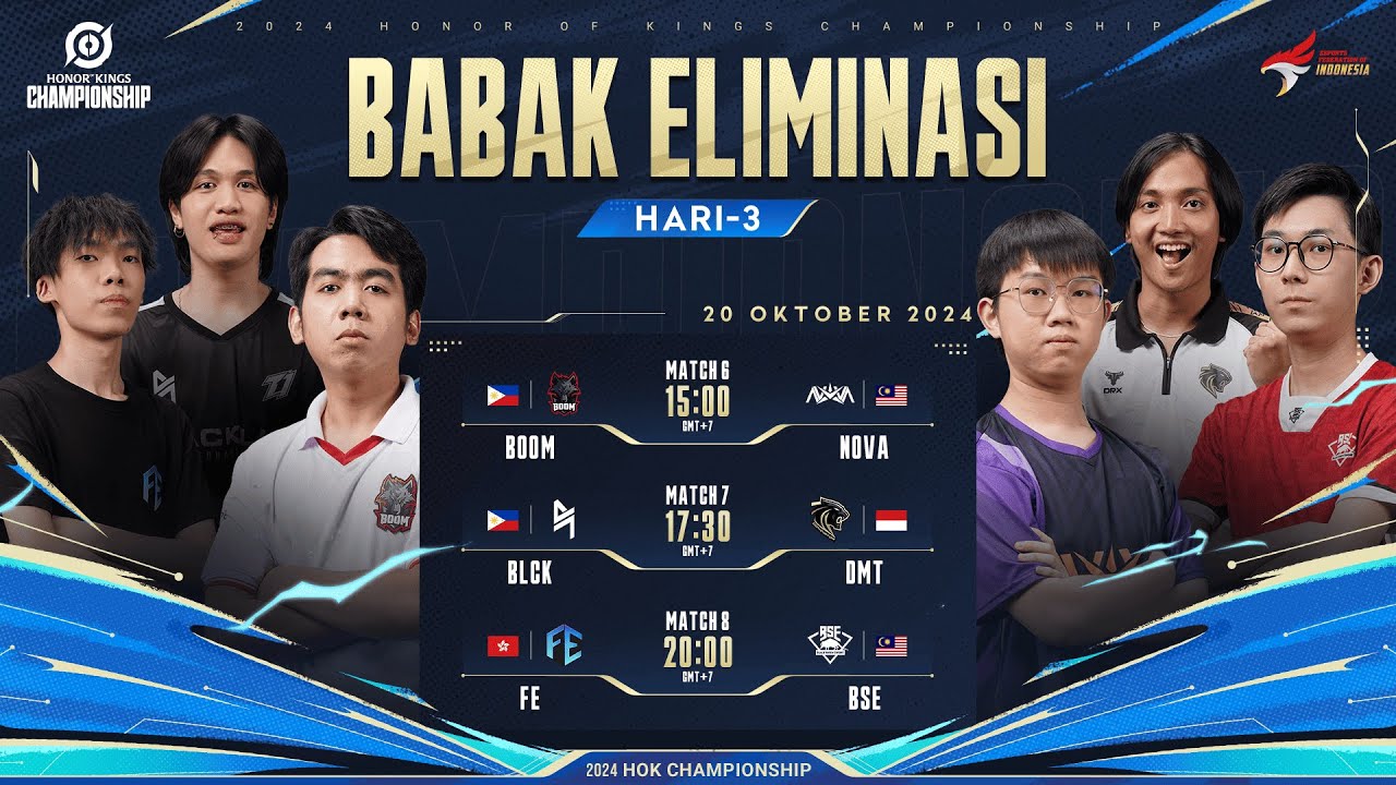 [ID] 2024 Honor of Kings Championship Knockout Stage Hari 3