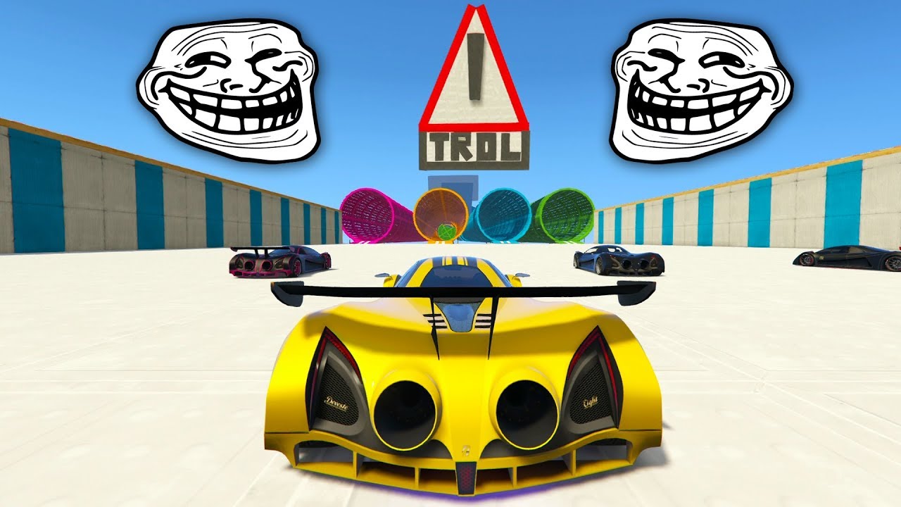 LA CARRERA TROLL 9999% IMPOSIBLE - GTA V ONLINE