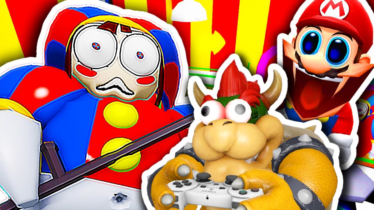 🎪🎭 ESCAPE AMAZING DIGITAL CIRCUS 🤡🥁 Bowser Plays Roblox DIGITAL CIRCUS PRISON Like PRO Ft. MARIO