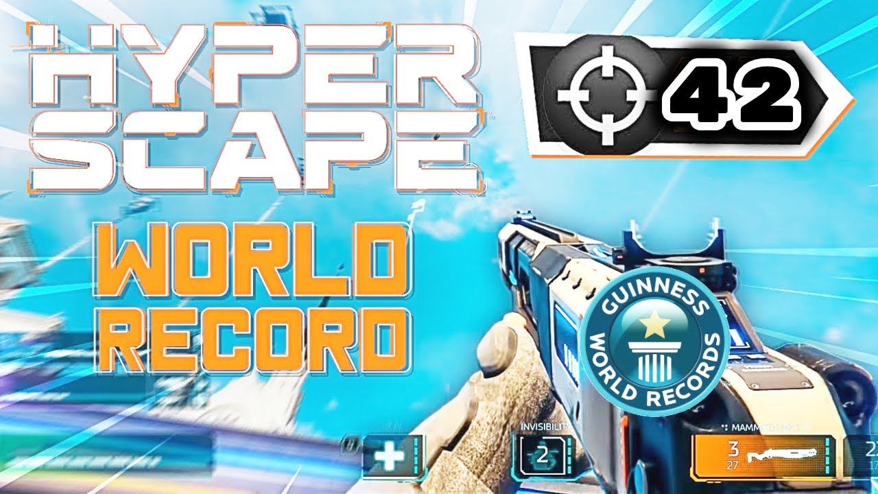Hyper Scape  World Record Solo * 42 Kills Gameplay :  Highlights Moments & funny Fails #4