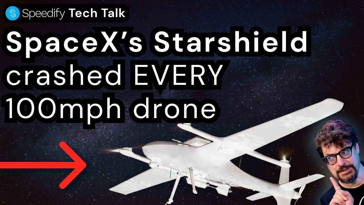Why Did SpaceX's Starshield Crash Every Drone over 100mph?