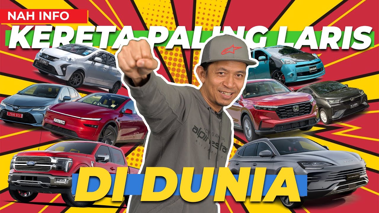10 KERETA PALING LAKU DI DUNIA – 2024