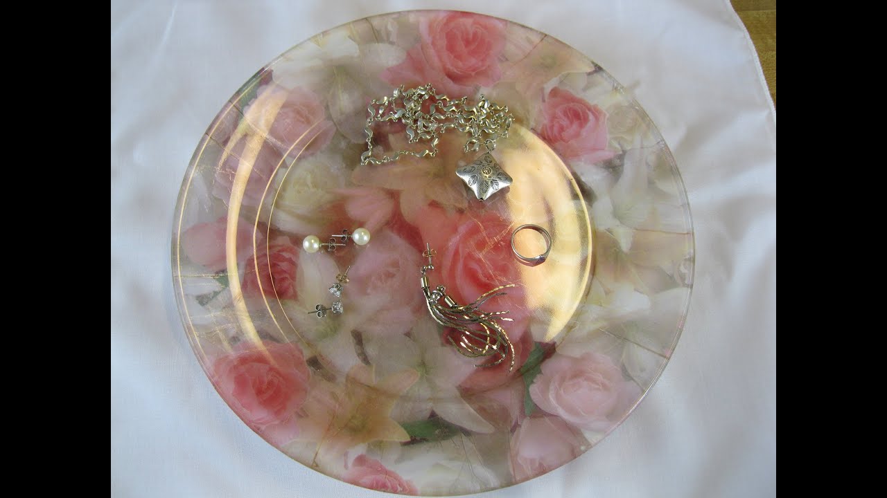 DIY Serving Plate Personalized Beautiful Easy Fun Make It Yourself