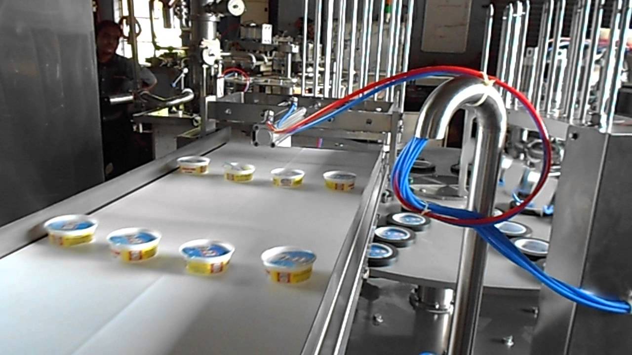 ICE CREAM CUP FILLING MACHINE