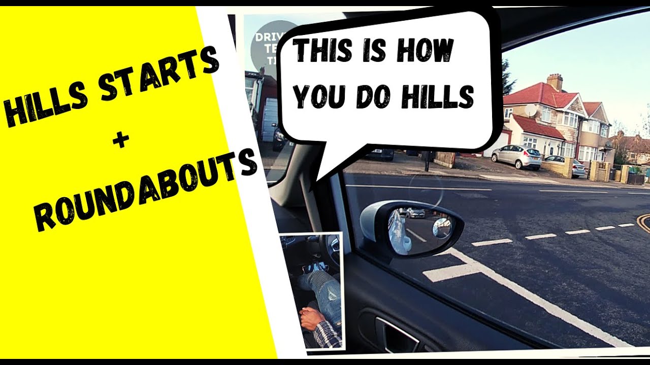 LONDON TEST ROUTE: With mini roundabouts, Hill starts and large roundabouts 🚗