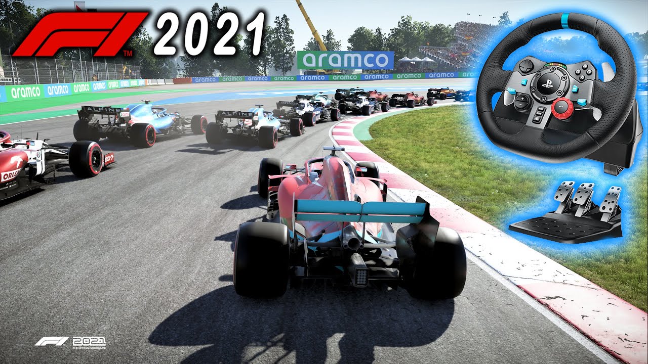 F1 2021 Spanish GP and Logitech G29 & G920 Settings! | MY TEAM CAREER P2