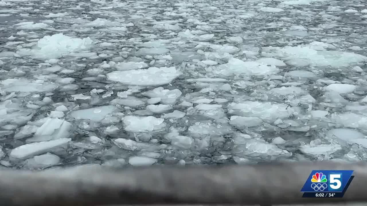 High winds Saturday expected to shift ice on Lake Champlain