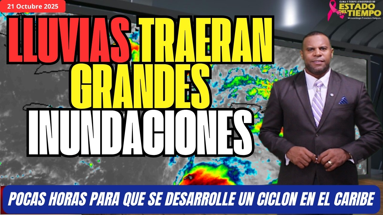 OCTUBRE 21. A POCAS HORAS DE QUE HAYA UN CICLON EN EL CARIBE