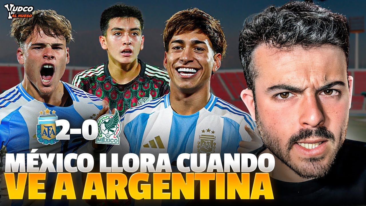 ¡MÉXICO, TU CLÁSICO ES NICARAGUA! 🔥 Argentina GANÓ 2-0 y es semifinalista del Mundial Sub-20