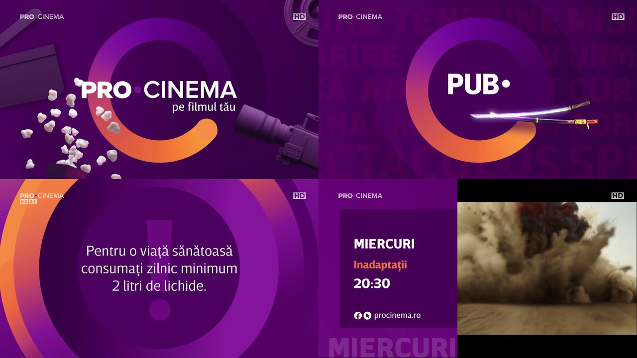 PRO Cinema - Idents/grafică - 08/2024