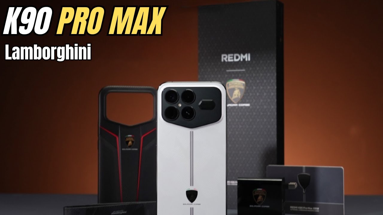 Распаковка Xiaomi Redmi K90 Pro Max Lamborghini Edition | Цена в Великобритании | Обзор | Дата вы...