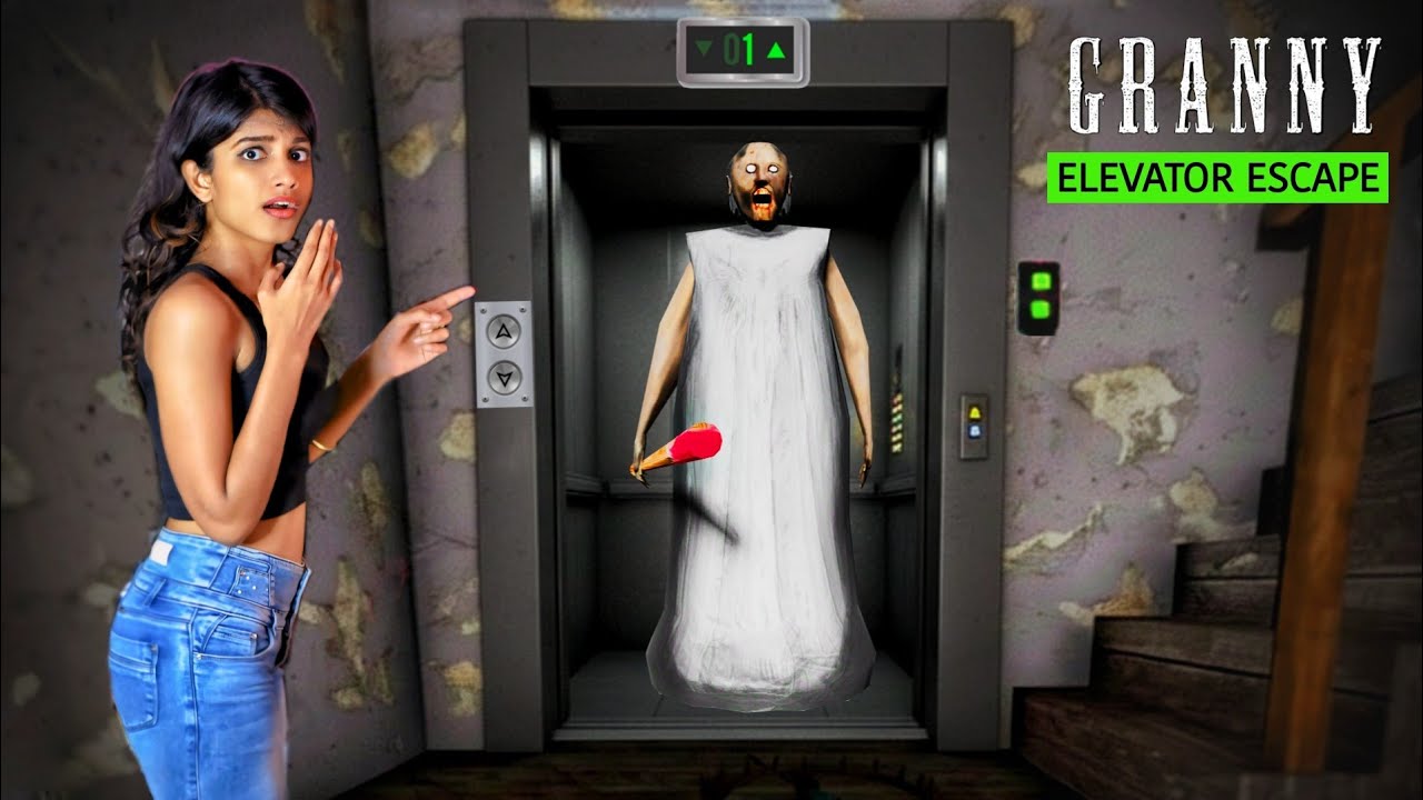 Granny New Elevator Escape in GRANNY 1