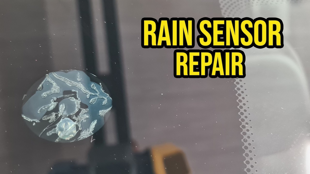 Rain Sensor Gel Pad Replacement: BMW X3 F25 28iX