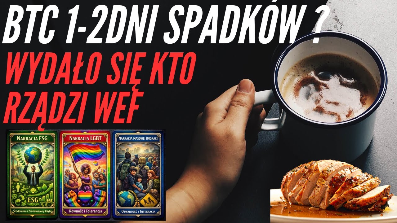 BTC - 1-2 dni spadków?WYDAŁO SIĘ - OFICIALNIE KTO ODPOWIADA ZA ESG - LGBT - MIGRACJE.