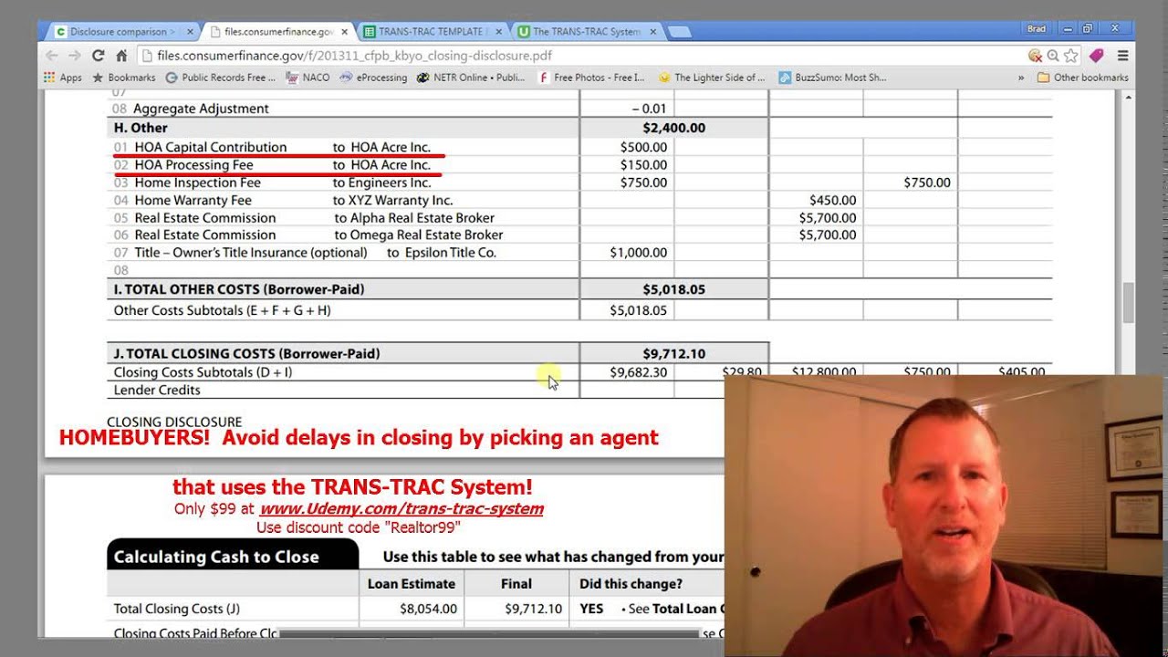 HOA Fees Charged When Closing on Your New Home
