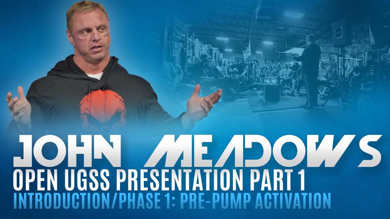 John Meadows Open UGSS Presentation | Part 1 - elitefts.com