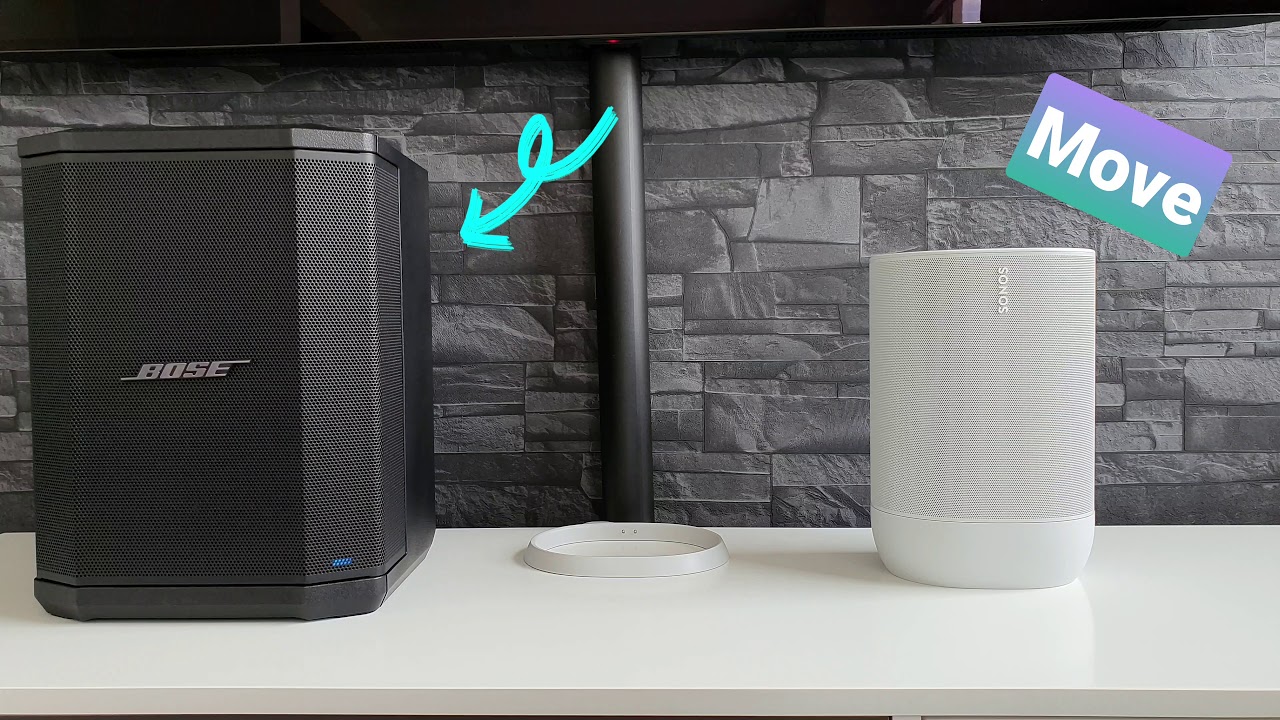 Bose S1 Pro Vs. Sonos Move. (Tainted Love - Karen Souza).