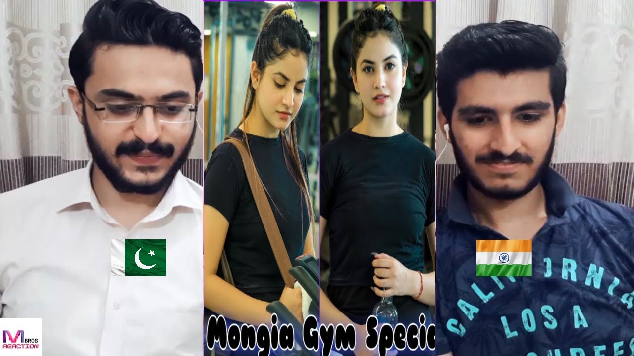 PAKISTANI BOYS REACTS TO PIYANKA MONGIA INSTAGRAM REELS | GYM SPECIAL | MEER BROS REACTIONS |