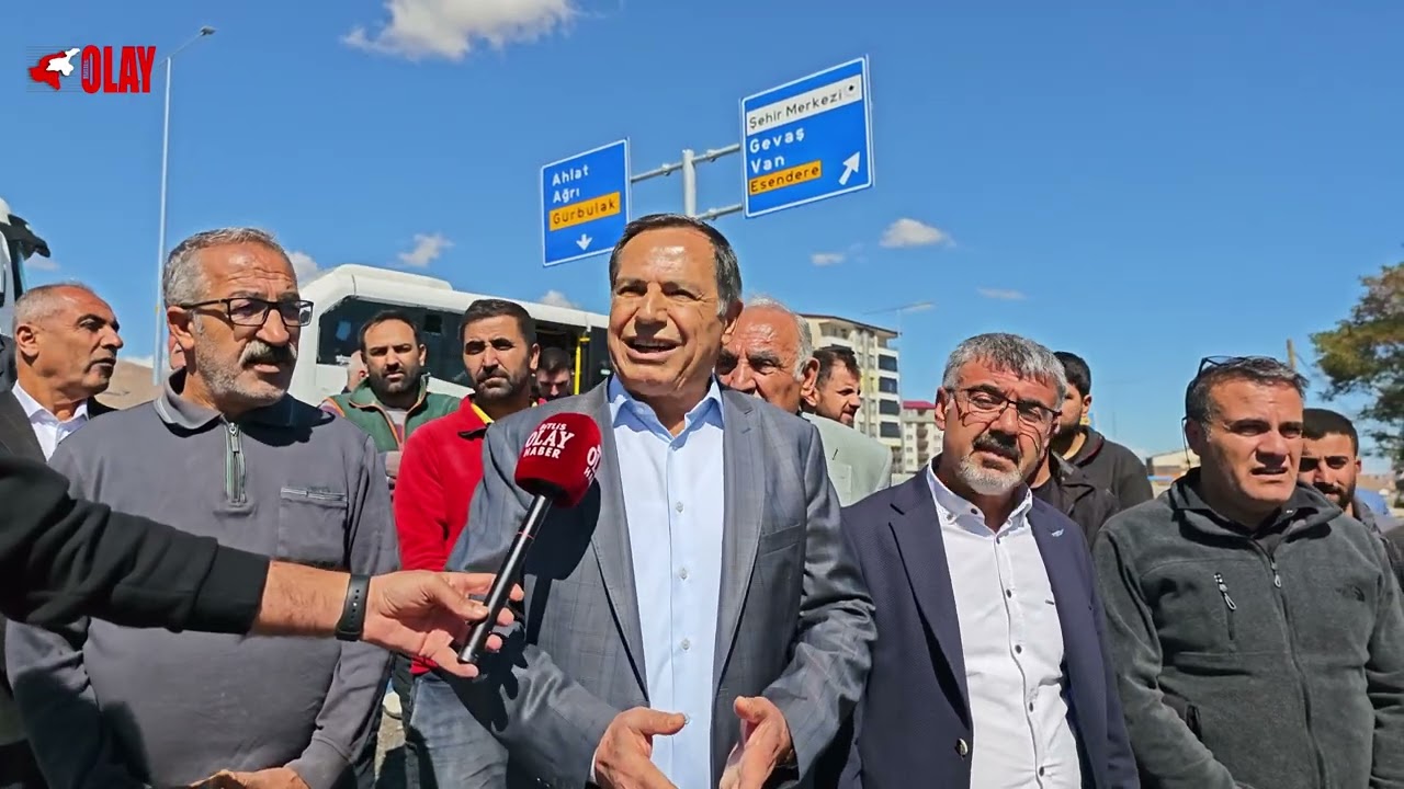 Tatvan Sanayi Kavşağında Tepki Yükseliyor: 