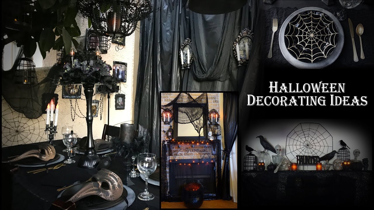 GOTHIC / HALLOWEEN DECORATING IDEAS / Party Decor
