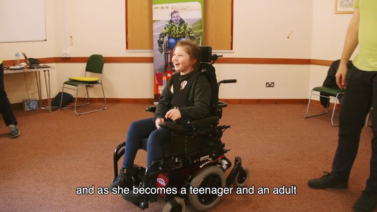 Whizz Kidz - Aleisha's New Wheelchair
