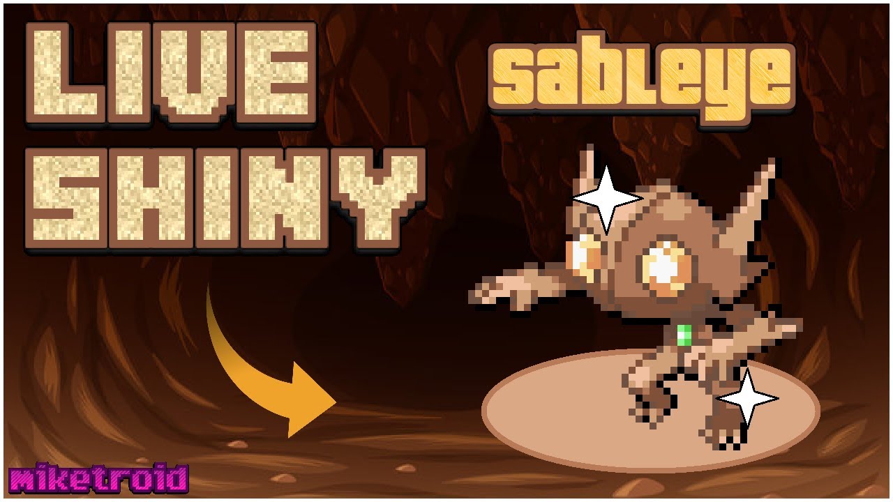[LIVE] Shiny Sableye in Pokémon Sapphire after 10,446 RE