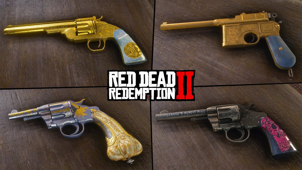 Скрытое и редкое оружие в Red Dead Redemption 2, о существовании которого вы не знали!