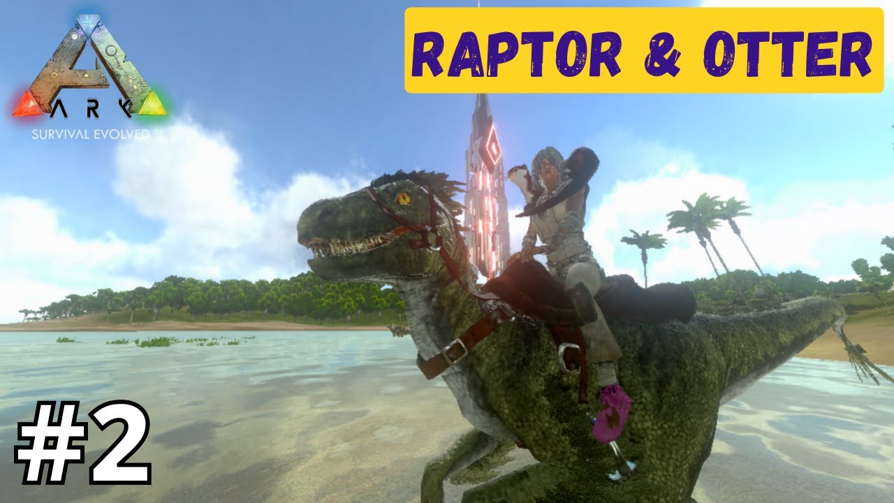 TAMING RAPTOR & OTTER | EP.02 | ARK SURVIVAL MOBILE