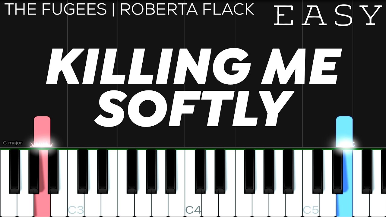 The Fugees, Roberta Flack - Killing Me Softly | EASY Piano Tutorial