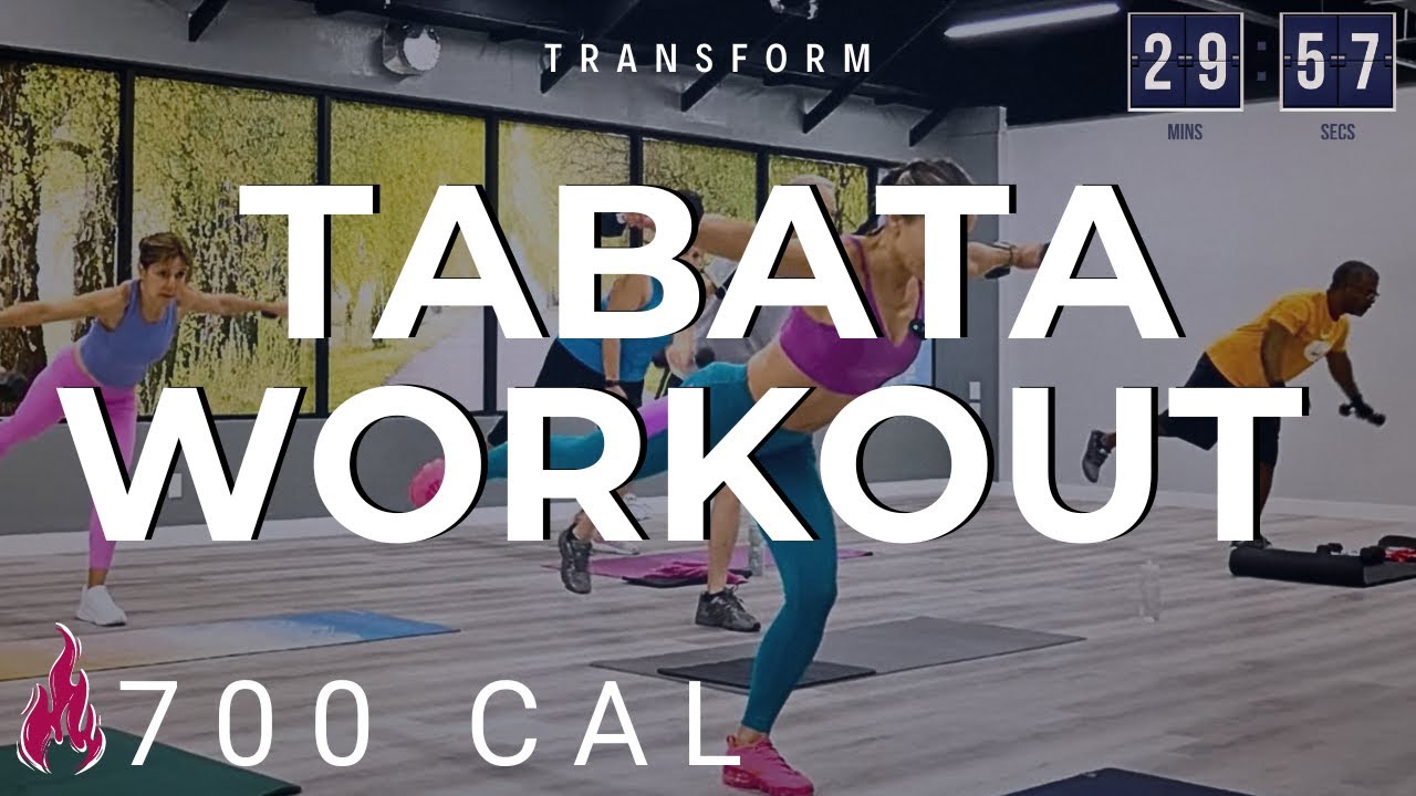 60-min Full-Body Burn Tabata + Abs (Light Weights Body Sculpting, Weight Loss + Shred Belly Fat)