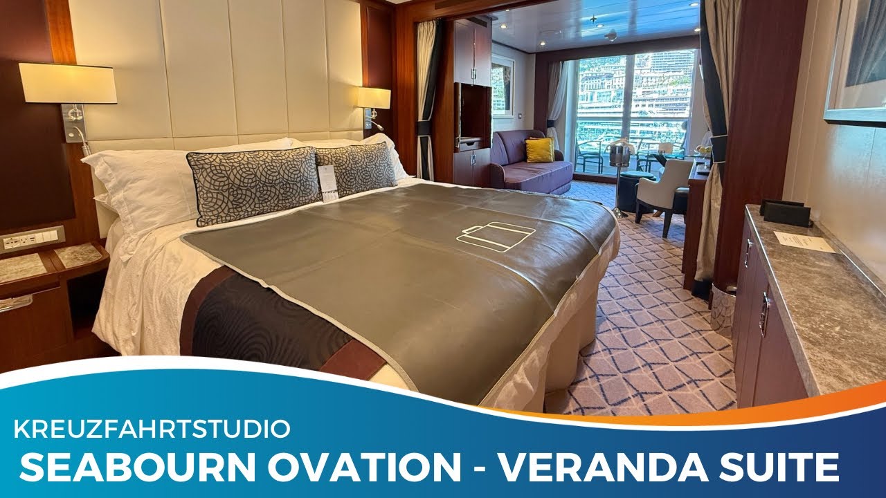 Veranda Suite Tour – So wohnt ihr auf der Seabourn Ovation