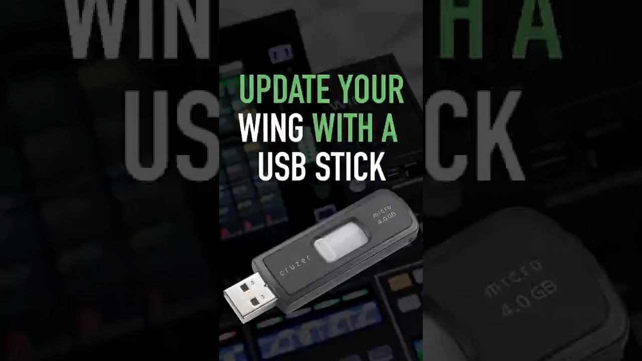 Easiest WING Firmware Update Method! Using a USB Stick! #behringerwing