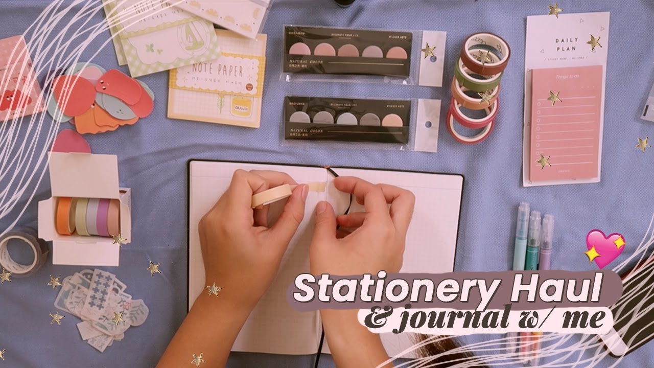 💛 Stationery Haul 💌cheap stickers, washi tape, etc 💛 (Philippines)