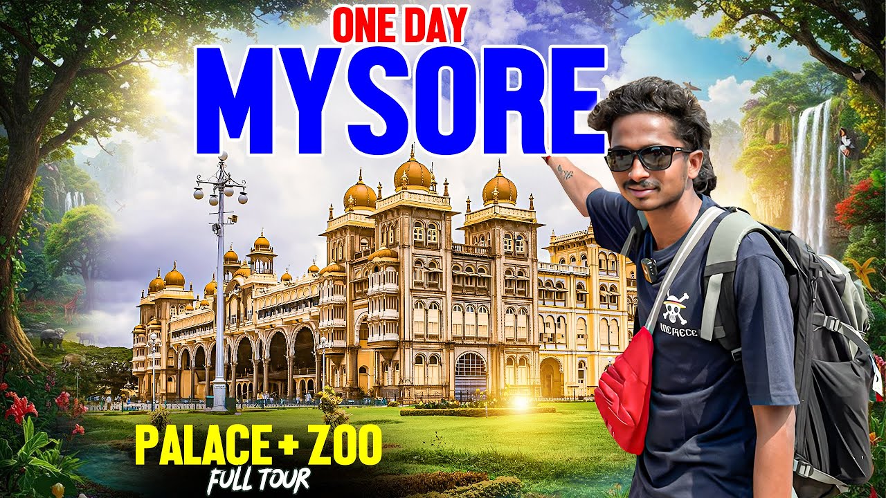 Mysore Travel Vlog 2026 🇮🇳 | Exploring Mysore Palace, Zoo & Hidden Places!”