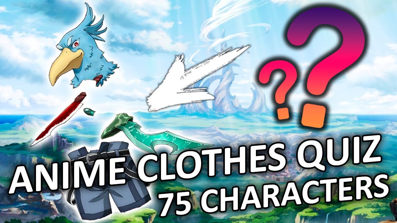 ANIME CLOTHES QUIZ | 75 CHARACTERS | 6 SEC | УГАДАЙ 75 ПЕРСОНАЖЕЙ ЗА 6 СЕКУНД