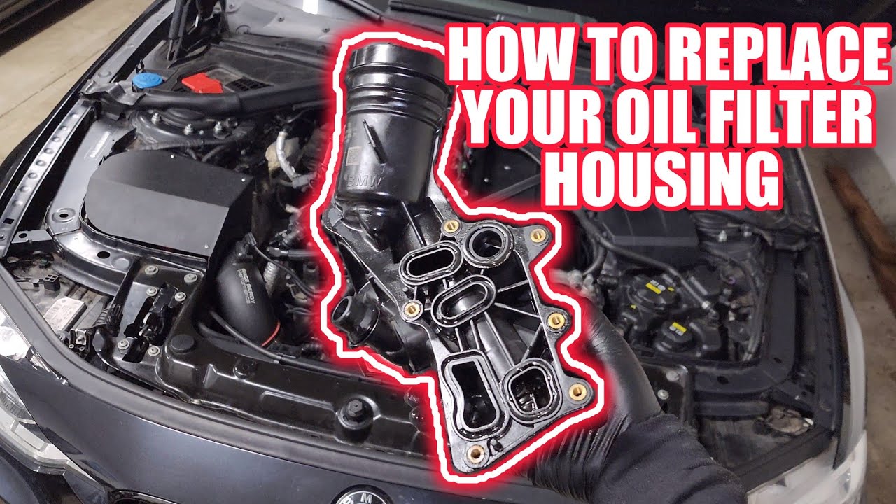 Oil Filter Housing DIY on my 340i (No Trans Cooler Removal)