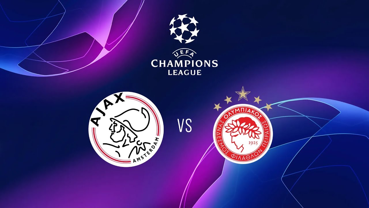 AJAX X OLYMPIACOS AO VIVO/AJAX VS OLYMPIACOS LIVE/AJAX VS OLYMPIACOS EN VIVO