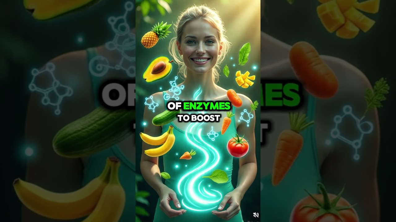 10 Best Enzyme-Rich Foods for Gut Health & Better Digestion 🍍#guthealth #digestionsupport