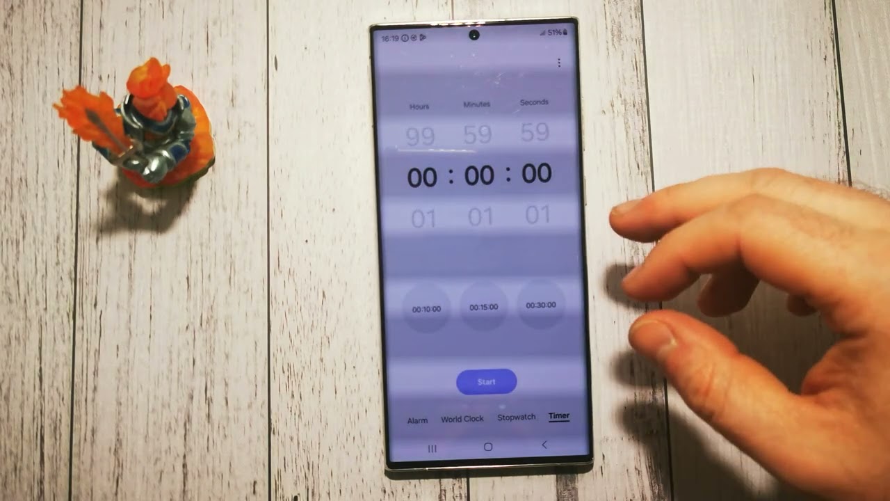 SAMSUNG GALAXY S22 ULTRA: How to use timer | Quick Guide