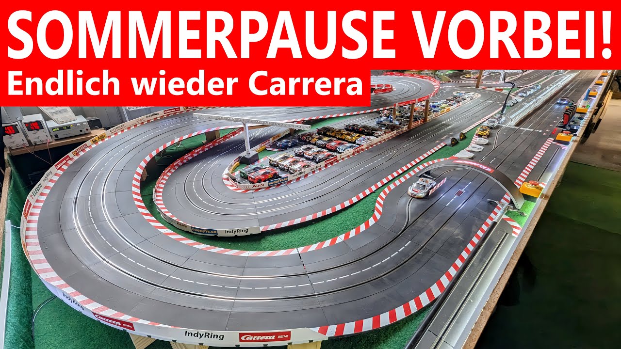 Der IndyRing erwacht wieder zum Leben – Saisonstart in meiner Man Cave! Carrera DIGITAL 124