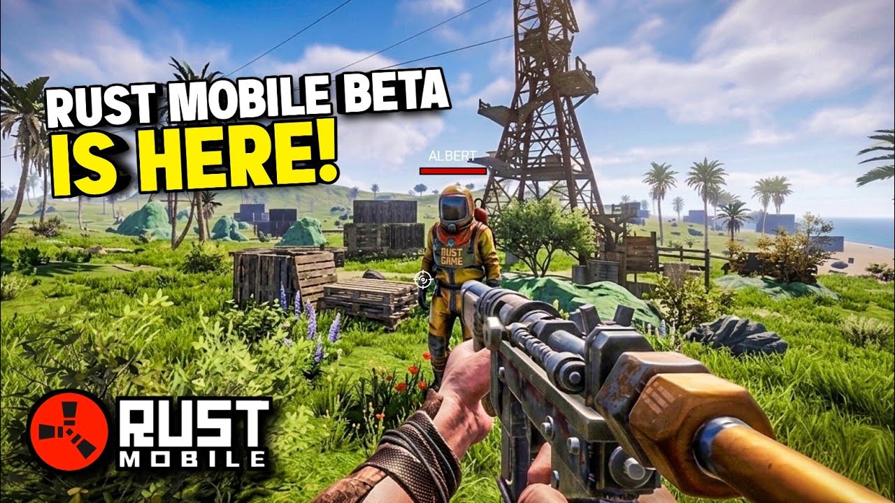 Rust Mobile Beta July 9th First Look Survival Gameplay (UltraGraphics) Android IOS
