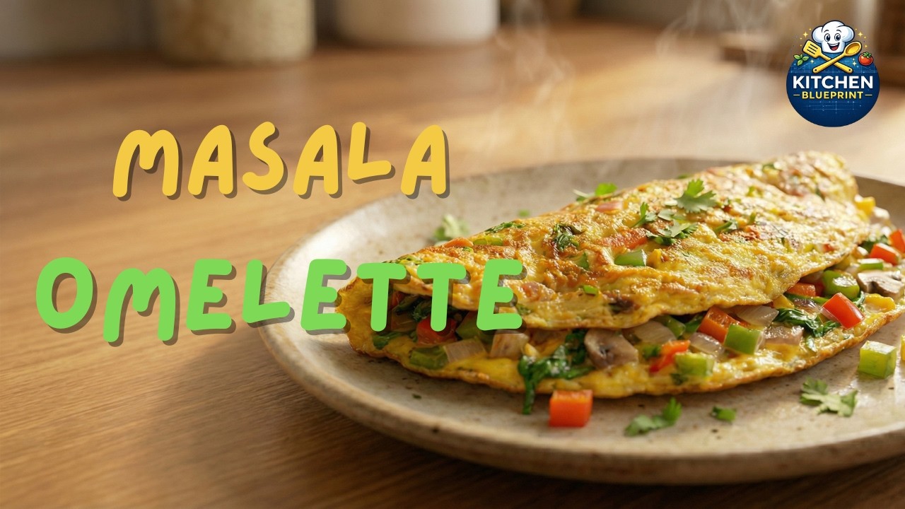 Quick & Easy Masala Omelette🍳 | Simple, Spicy & Ready in Minutes