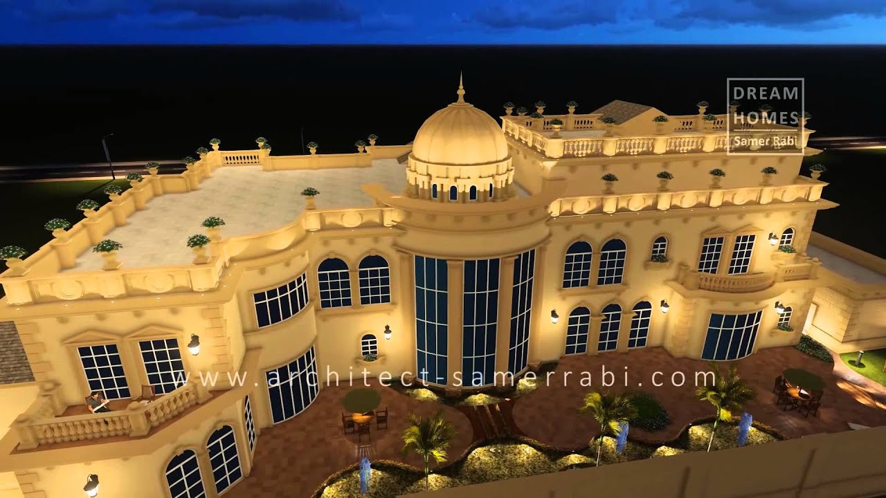 Luxurious Classic Mansion  فيلا فخمة كلاسيك - تصاميم فلل - أبوظبي