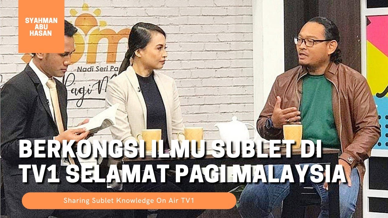 BILIK SEWA • Kongsi Ilmu Di RTM TV1, Slot Kopi Panas