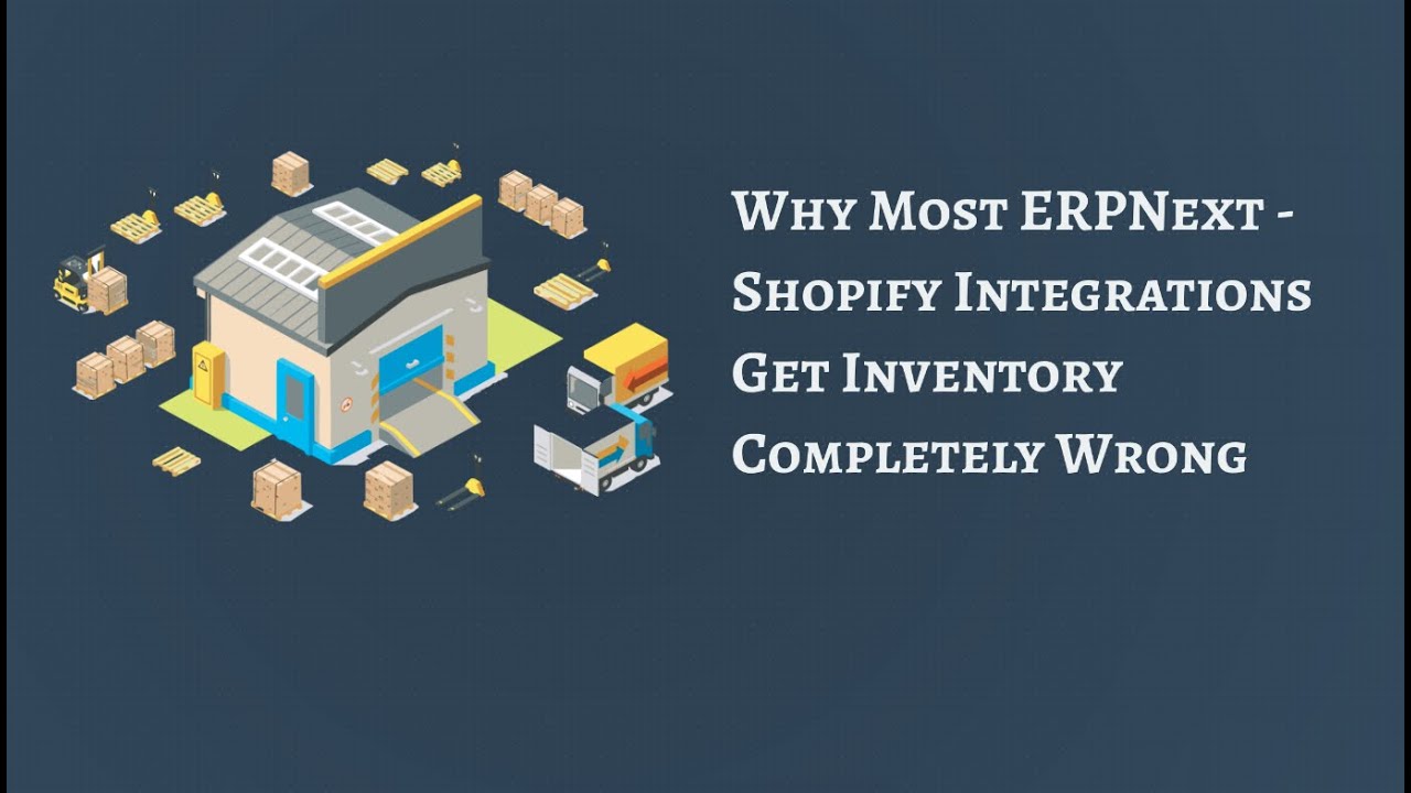 ERPNext Shopify Inventory Sync Explained (Why Most Integrations Fail Here)