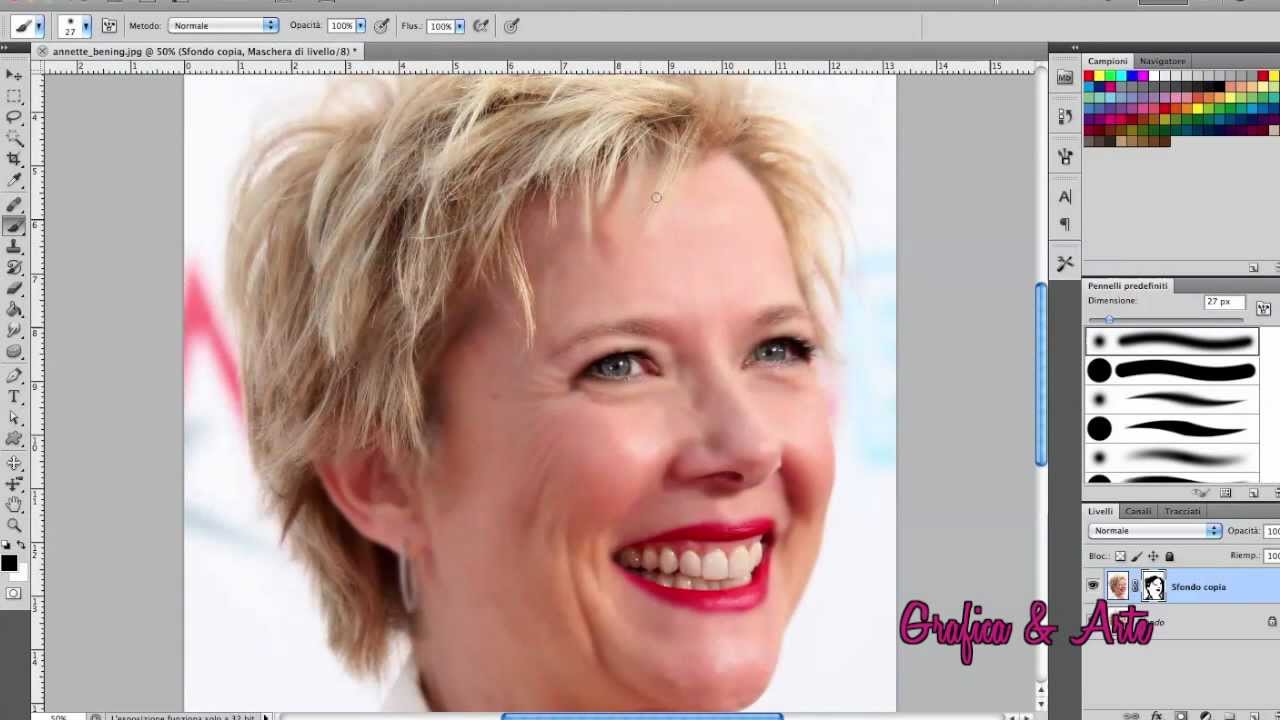 LE RUGHE CI SONO MA NON SI VEDONO - Photoshop Tut. 10